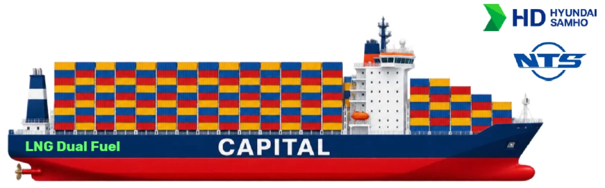 Dual-Fuel LNG Neo-Panamax – 10 πλοία | 8.8k TEU
